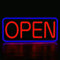 OPEN Neon-Licht-Zeichen LED Wandschild Neon-Lampe Deko open Leuchtschild Leuchtreklame geöffnet Neonlicht Lichtwerbung Blinken oder Dauerlicht LED Neon Sign Open Light für Bar Business Neon-Werbetafel