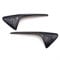 Tesvolution® Abdeckungen Seitenkameras Carbon Tesla Model 3 und Model Y - Kamera Aufkleber Spoiler Carbonlook als Tuning Zubehör 2021 + 2022 + 2023