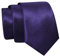 Massi Morino Krawatte lila schmal für Herren - 6 cm - Tie Schlips uni einfarbig I Slim Fit Kravatte flieder