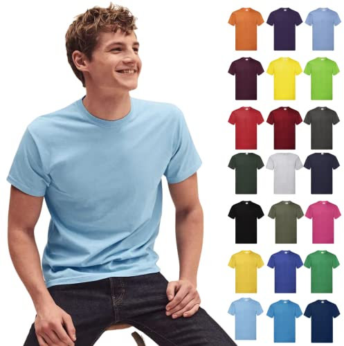 Magliette T-Shirt Personalizzate Fruit of The Loom Unisex Abbigliamento Personalizzato Gadget Aziendali Promozionali Pubblicitari per Aziende, Eventi o Fiere (80)