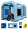 VEVOR Cabine de Peinture Gonflable 4x2,95x2,75 m Tente Peinture Gonflable Automobile en Oxford 210D avec Système de Filtration 1 Souffleur 950 W Station de Travail pour Pose de Peinture Atelier Garage