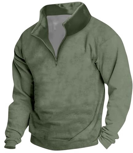 KONG JIMFAN Kapuzenpullover Herren Lange Ärmel Hoodie Schwarz Mit Kordelzug Sweatshirt Fahrrad Lucki Soul Hoodie XXL Pullover Sweatjacke Herren Pullover Herren 3D Druck(Grün,S)