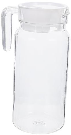 CIYODO Transparenter Wasserkrug Aus Bruchsicheren Materialien Mit Großem Fassungsvermögen Für Fruchtsaft Eistee Und Getränke Saftkessel Für Hotel Und Zuhause