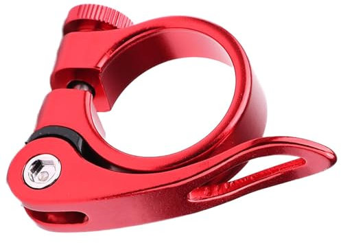 Qiwieod Morsetto reggisella, morsetto reggisella a sgancio rapido – morsetto ergonomico in lega di alluminio – morsetto multiuso per bici su strada, montagna e pieghevole