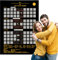 100 Love Game Scratch Off Poster, Date Night Bucket List for Couples, Hot Sexy and Naughty Positions Challenges, 3 Level Sexstellungen und Verrückte Spiele für Paare, Date Night Love Game Poster
