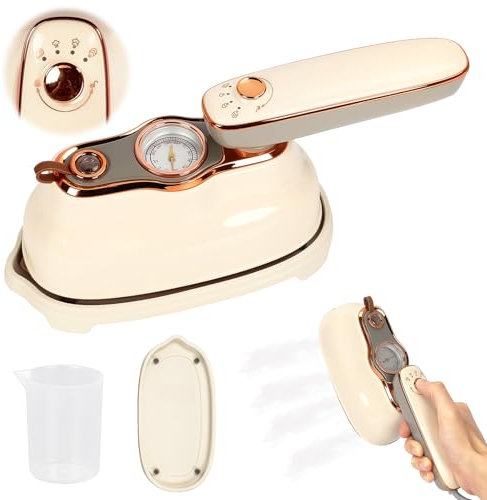 Ferro da Stiro Portatile da Viaggio Senza Filo, Mini Ferro da Stiro da Viaggio Ferro da Stiro Portatile da Sarta Riscaldamento Rapido di 20S, Stiratura a Secco e a Umido, Adatto per Stirare i Vestiti