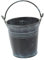 TINEASUR 3st Kleiner Blumeneimer Aus Zinn Blumentöpfe Für Zimmerpflanzen Verzinkter Blumenkübel Verzinkter Eimer Mini-blumentopf Aus Blech Pflanzgefäß Aus Verzinktem Zinn Minibehälter Eisen