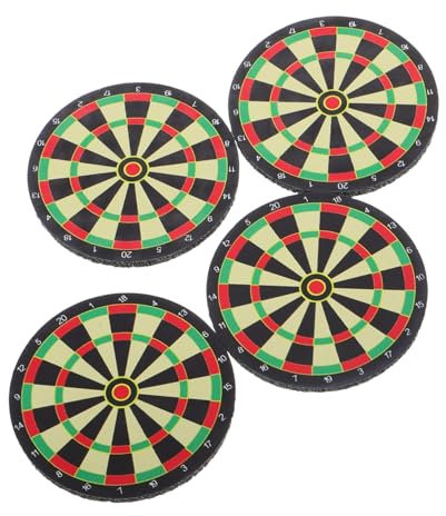 TOYANDONA 4 Stück Puppenhaus dartspiel Spielzeug Magnetische Dartscheibe für Kinder Mini- -Dartscheibe Mini-Dartscheiben Zubehör für Dartscheiben Indoor-Spiel fangen Dino-Schießziel