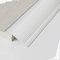 Robustes Übergangsprofil Alu Türschwellenrampen Höhenausgleich 8-30mm, Rutschfester Böden Übergangsleiste Abschluss Anpassungsprofil für Fliesen Laminatböden Schweller(Silver,90CM/35.4IN)
