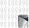 Ganci per Tende, 100 Pezzi Gancetti per Tende, Ganci per Tende Scorrevoli, Plastica Ganci Tende, 28 x 12 mm Ganci Tenda Adatto per Tende da Porta Tende da Finestra e Tende da Doccia(Bianco)