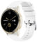 ZGCE Correa para Garmin Venu 2S / Venu 3S / Vivomove 3S / Vivoactive 4S, 18mm Correa deportiva de silicona para Fossil Woman Gen 6 / Fossil Woman Gen 5E, Blanco