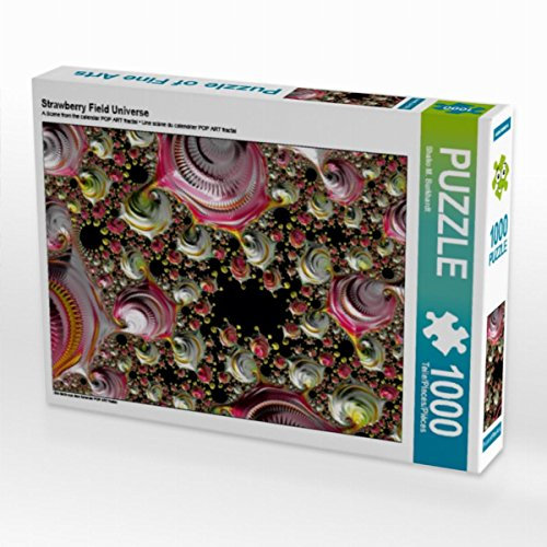 CALVENDO Puzzle Strawberry Field Universe 1000 Teile Lege-Größe 64 x 48 cm Foto-Puzzle Bild von Shako M. Burkhardt