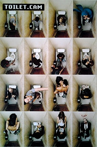 Close Up Toilet.Cam, Hardcore Version | UK Import Poster, Plakat [61 x 91,5 cm]