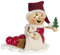 Drechslerei Kuhnert Rauchmann/Räucherfigur - Rauchwurm aus Holz - Rudi & ROSI - Motiv: Weihnachts-Rudi - Höhe: ca. 14cm - Made in Germany
