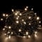 LightsGo Kids Safe Low Voltage Warm White 200 LEDs 20M(66ft) Waterproof Outdoor Indoor Christmas Tree LED Fairy Lights with Extra 10M(33ft) Long Cable - 8/16H Timer, 8 Modes, Memory