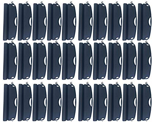 well2wellness® Hochwertiges Pool Eisdruckpolster Set - 8 Stück mit Sand beschwert + Verbindungshaken