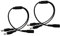 Security-01 2-Pack 1 to 2 Way DC Power Splitter Cable, Plug 5.5 x 2.1mm