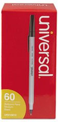 Wirtschaft Kugelschreiber Stick auf Öl-basierende Pen, schwarze Tinte, Medium, 60 pro Stück