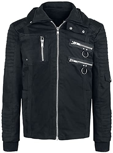Vixxsin Salute Jacket Männer Winterjacke schwarz Gothic, Industrial