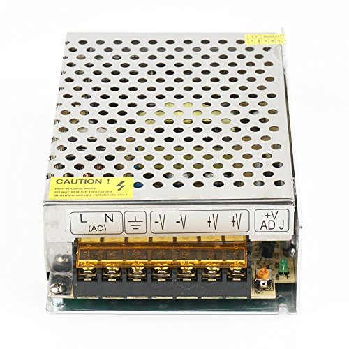 12V 10A 120W Netzteil Trafo, Transformator Adapter Netzteil Schaltnetzteil Stromversorgung für Led Streifen Leuchten,Überwachungskameras,3D Drucker,Projekt Sicherheit Computersystem