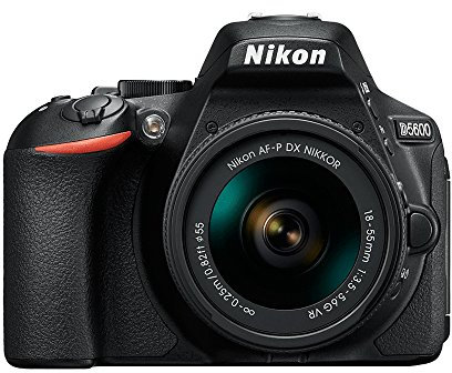 Nikon D5600 + AF-P 18-55 VR + AF-P 70-300 VR Kit de Reflex numérique 24,2 Mpix Noir