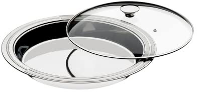 Tramontina - Plat Creux Rond Buena 30cm 2pcs. INOX et Verre