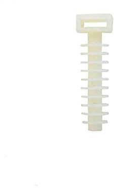 eDM E48183 Taco para Brida Envasado, Blanco, 25 uds