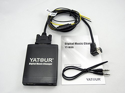 YATOURAuto DigitalMusikwechslerMP3-AdapterSchnittstelleAuto StereoUSBSDAUXBluetooth (optional) RadioFürPioneer