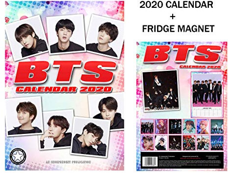 BTS KALENDER 2020 + BTS KÜHLSCHRANKMAGNET