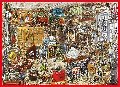 Pettersson und Findus warten auf Weihnachten. Adventskalender: Hochwertiger Kalender mit 24 wunderschön illustrierten Bilder-Überraschungen der beliebten Kinderbuch-Helden ab 4 Jahren
