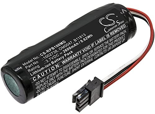 TCTK Akku 2600mAh Kompatibel mit [Respironics] Bilichek Assessment, BiliChek Noninvasive Bilirubin Analyzer, BiliChek Noninvasive Bilirubin Assesment, für [Philips] Analyzer Ersetzt 1002738, 9898056