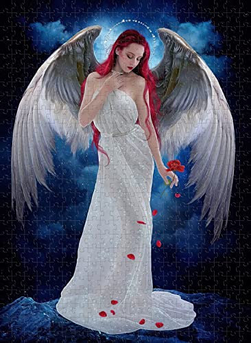 Erwachsenes 3000-teiliges Puzzle aus Holz Angel Rose Qualitätspuzzle Kinder Spielzeug für Erwachsene