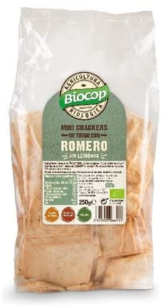 MINI CRACKERS TRIGO ROMERO BIOCOP 250G
