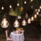 Lights4fun 20er LED Party Lichterkette warmweiss für Außen mit Timer Gartendeko