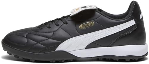 PUMA - Men's King Top Tt Retro Soccer Sneakers, Black, Size 6.5 UK