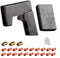Legierung Anti Stress Spielzeug,Kann Verformt Werden Soft Bullet Guns Toy + 20 Soft Bullet BüRo-Schreibtisch EDC Spielzeug, Freunde