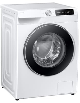 Samsung Lavatrice AI Control WW90DG6U25LE/U3 Libera installazione, 9 Kg, 1400 RPM, Wifi, Ecolavaggio Rapido 39', Vapore, Carica Frontale, 60l x 85h x 55p cm