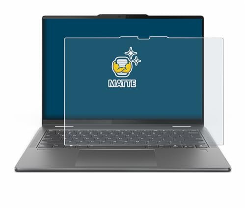 BROTECT Entspiegelungs-Schutzfolie für Lenovo Yoga 7 2-in-1 Gen 9 14 Matte Displayschutz-Folie, Anti-Reflex, Anti-Fingerprint