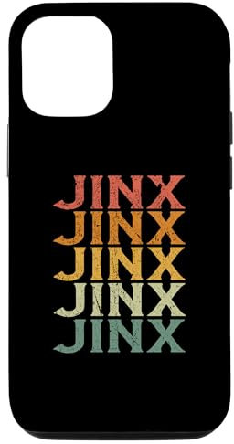 Hülle für iPhone 14 Retro Individueller Vorname Name Jinx