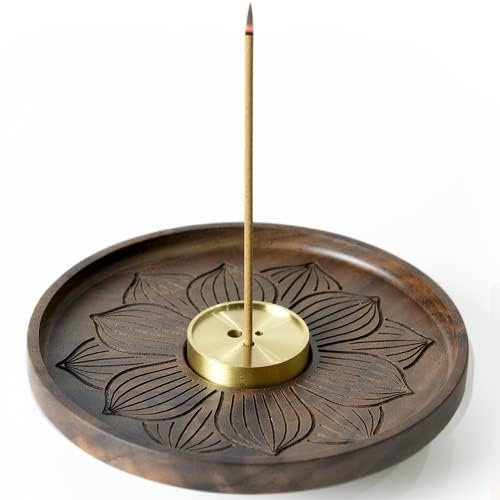 DUGEGAYL Porte-bâton D'encens, Support d'encens en céramique de Haute qualité, Solide et Durable, pour Les Amateurs de thé, de Yoga et Les Amateurs d'encens