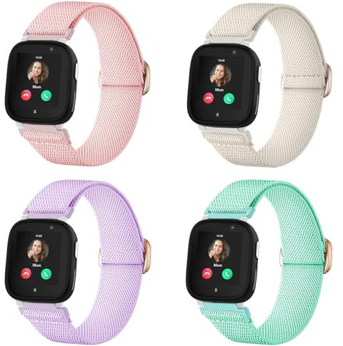 Issinlky Kinder elastische Nylonband für Xplora X6, weiche dehnbare Mädchen Jungen Ersatz gewebtes Band für Xplora X6 spielen