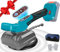 VKE Vibratore per Piastrelle, Potenza Aspirazione di 100 KG, Ventosa Vibrante per Piastrelle, Ventosa 130 MM e 5 Velocità, Ventose per Piastrelle con Borsa per Riporre, Blu (Batterie non Incluse)