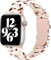 JJii Sung Leicht Harz Armband Kompatibel mit Apple Watch 38mm 40mm 41mm 42mm 44mm 45mm 46mm 49mm, Fashion Achatfarbe Armband für iWatch Ultra/Ultra 2, SE, Serie 10 9 8 7 6 5 4 3 2 1
