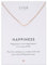 LUUK LIFESTYLE Modern Stainless Steel Necklace with Pendant, 50 cm Adjustable Length, Jewelry Gift for Best Friend, Chevron, Rose Gold