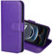 32nd Book Wallet PU Leather Case Cover for iPhone 16e (2025), Flip Case With RFID Blocking Card Slots, Magnetic Closure and Built In Stand - Purple