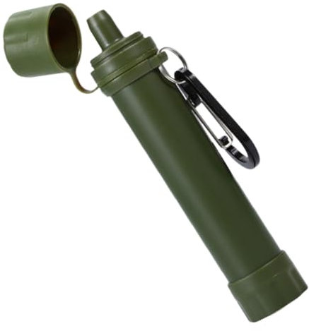 Outdoor Wasserfilter Reiniger Tragbar für Campingausrüstung, ABS PE