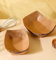 FLULPZU 150 Pcs Kraft Paper Food Trays Disposable Trays Brown Food Boats Take Out Serving Basket Holders for Party Snacks Hot Dogs Tacos Fries