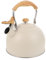 1 Pc tetera de acero inoxidable luces de pared de estilo industrial mini plumero para coche explotar travel kettle práctica tetera hervidor de agua de acero inoxidable Madera Beige ABOOFAN