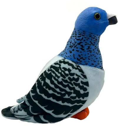 ASQzhuLIWing Dove plush dove plush doves simulated doverealistic dove stuffed animals cutedove ornaments soft and cute peacebird animals cute doves as friend's gifts