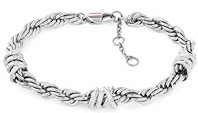Tommy Hilfiger Jewelry Gliederarmband für Damen Kollektion aus Edelstahl - 2781025